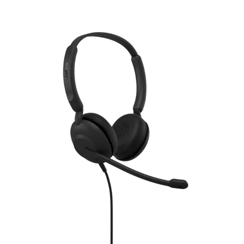 Audífonos Alambricos Jabra Evolve 10 Stereo USB-A Leatherettes Negro