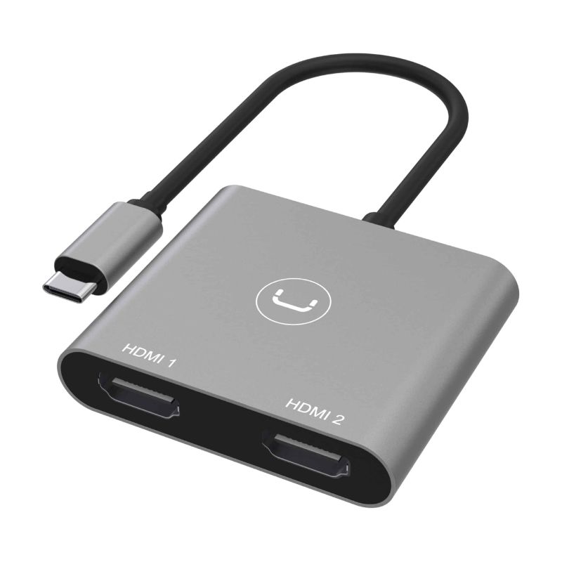 Adaptador Unno Tekno USB-C a HDMI HB1103GY Gris