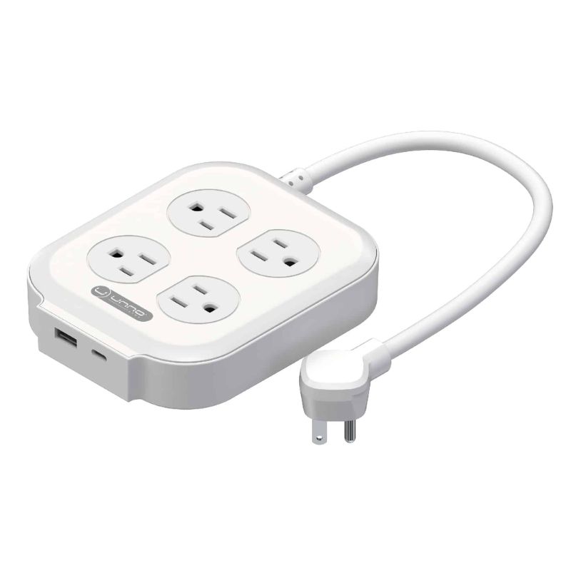 Regleta Unno Tekno PW5085WT PowerPod 4-en-1 USB PD Blanco