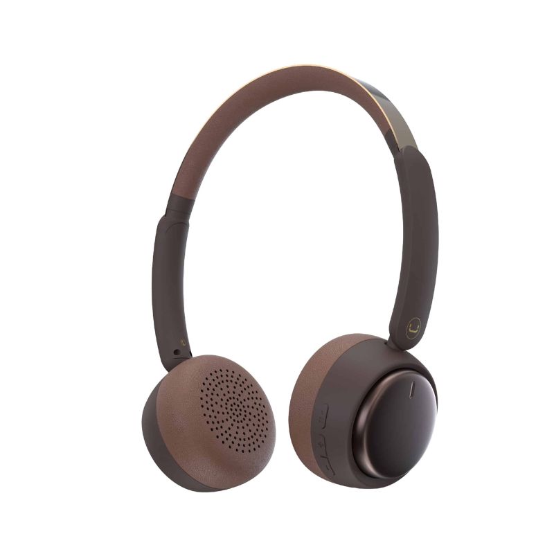 Audífonos Tipo Headset Unno Tekno Bluetooth HS7402BR ZenPro ANC con Micrófono Marrón