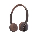 Audífonos Tipo Headset Unno Tekno Bluetooth HS7402BR ZenPro ANC con Micrófono Marrón