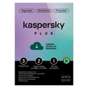 Licencia Kaspersky Plus 3 dispositivos 1 Año ***FISICA***