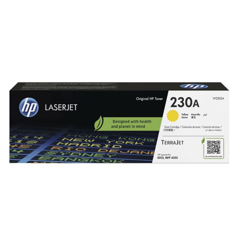 Cartucho de tóner HP 230A LaserJet Amarillo Original W2302A