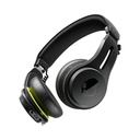 Audífonos Skullcandy Icon ANC inalámbricos on-ear con cancelación activa de ruido negros