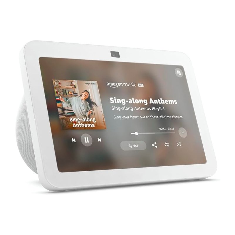 Pantalla Inteligente Amazon Echo Show 8 (3rd Gen) blanca con Alexa