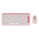 Teclado y Mouse Inalámbrico Logitech Pop Icon  Rosa Español