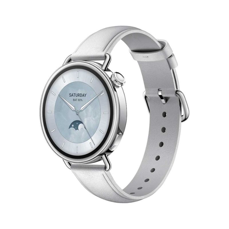SmartWatch Xiaomi Watch S4 41mm Correa de Cuero Blanco