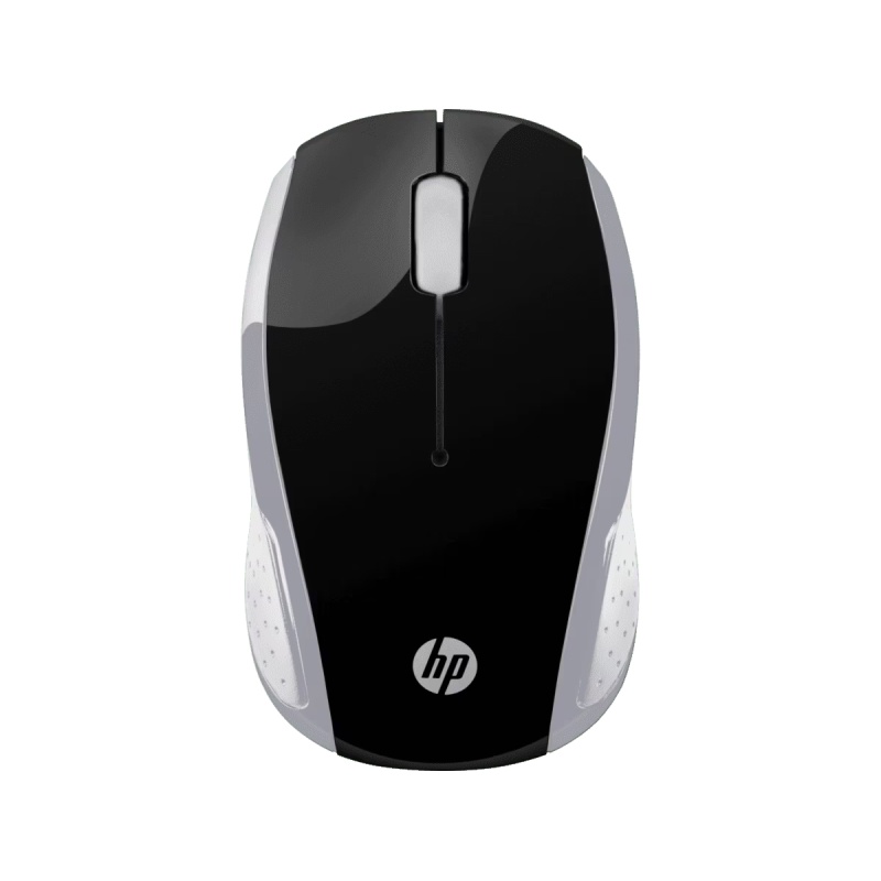 Mouse Inalámbrico HP 200 Óptico 1000DPI plateado