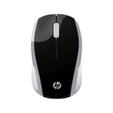 Mouse Inalámbrico HP 200 Óptico 1000DPI plateado
