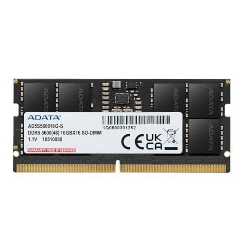 Memoria RAM DDR5 SODIMM 16GB ADATA Premier 5600MHz CL46