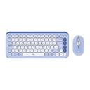 Teclado y Mouse Inalámbrico Logitech POP Icon  Lila y blanco Español