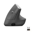 Mouse Inalámbrico Logitech MX Vertical Óptico 4000DPI Negro