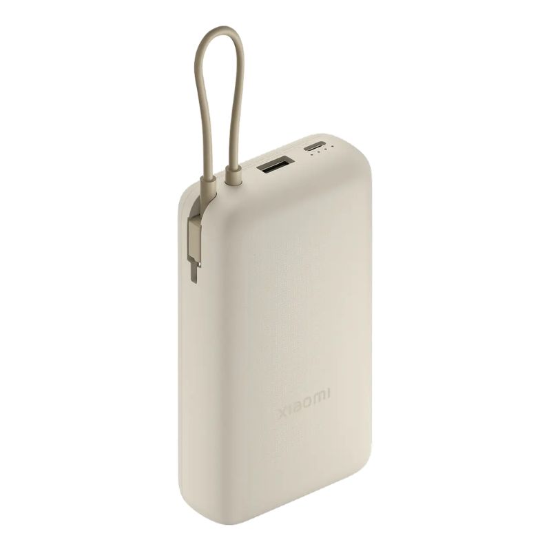 PowerBank Xiaomi Cable Integrado 20000mAh USB/USB-C Beige