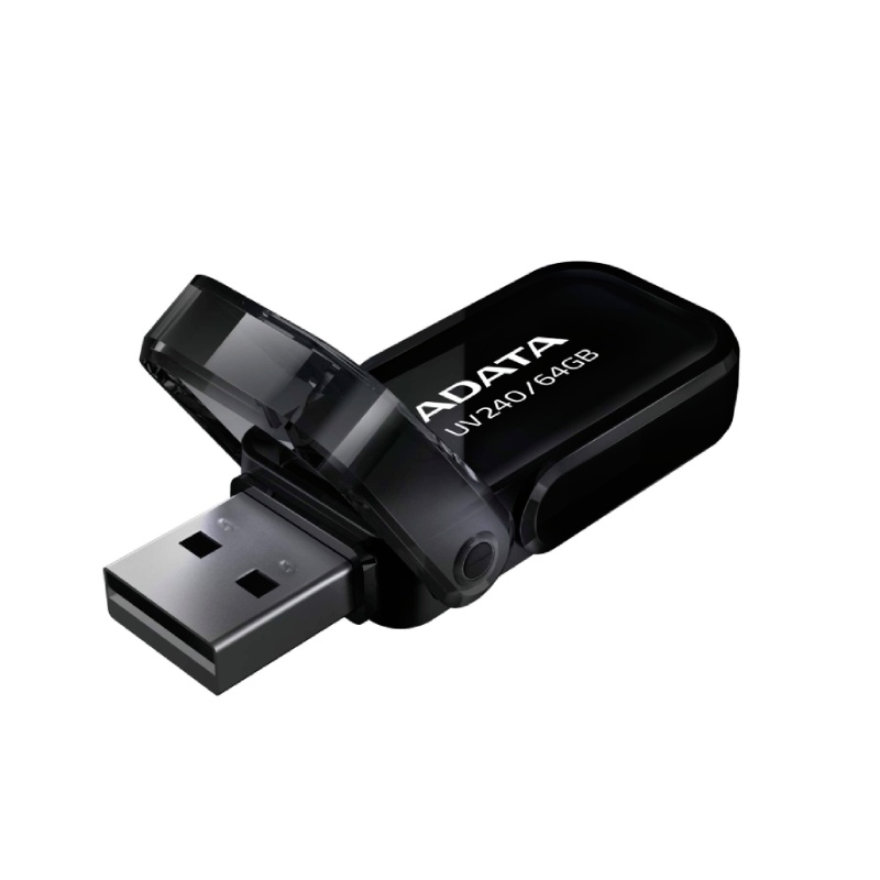 Memoria USB ADATA 64 GB AUV240 2.0 Negro