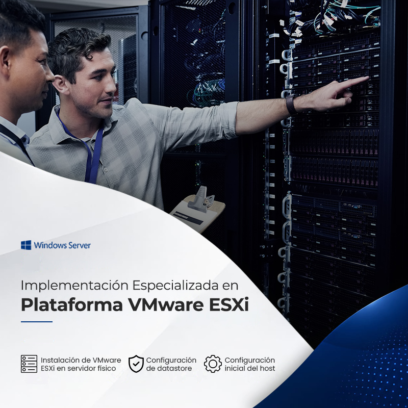 Implementación Especializada en Plataforma VMware ESXi