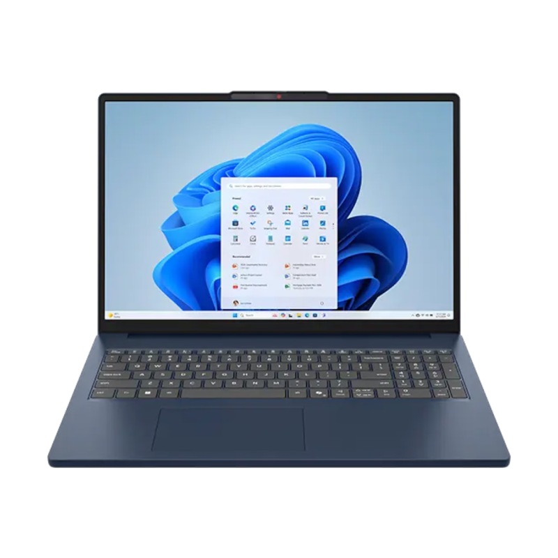Laptop Lenovo IdeaPad Slim 3i 15.3" Touchscreen Intel Core 7 350 16GB RAM 512GB SSD W11 Azul Teclado en Ingles