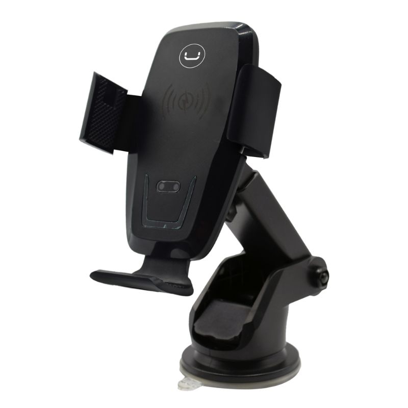 Base para Celular Carga Inalámbrica Unno Tekno CH3010BK Brazo Extendible 15 W