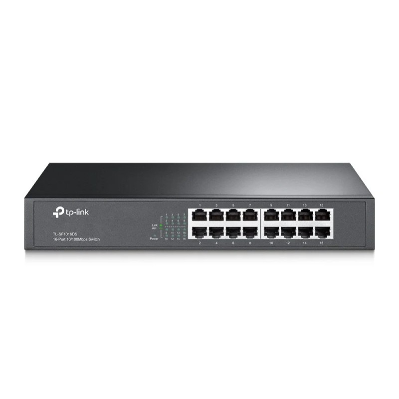 Switch TP-Link TL-SF1016DS 16 Puertos 10/100Mbps No Administrable Rackmount