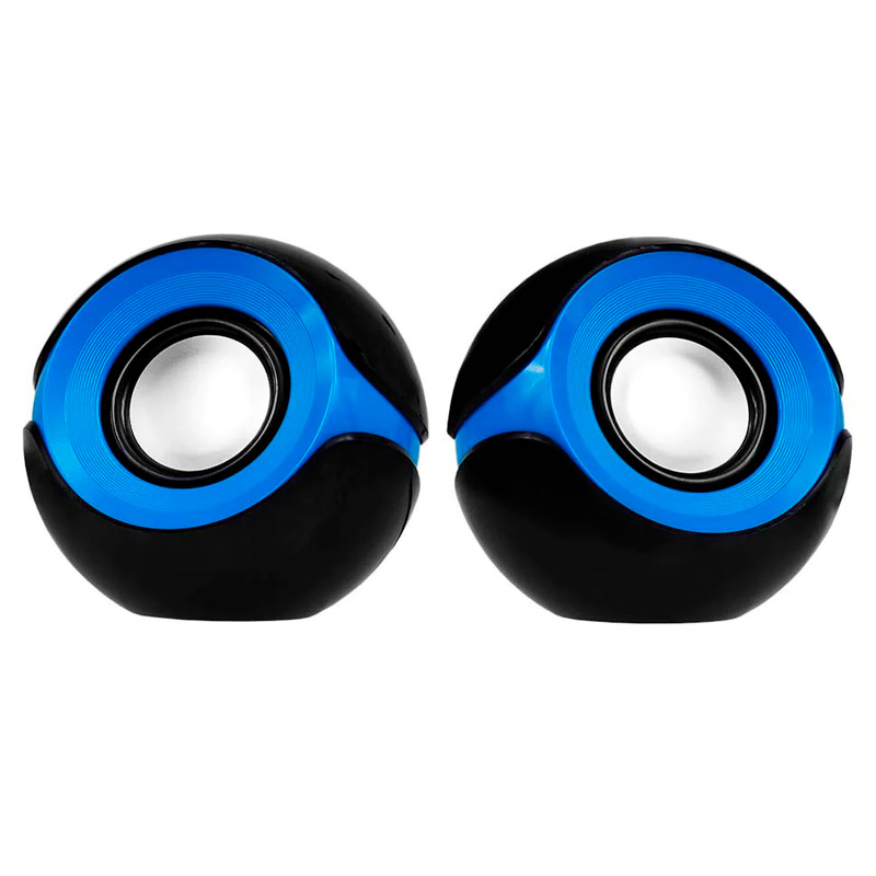 Bocina 2.0 Argom ORBIT USB/3,5mm 3W Azul-Negro