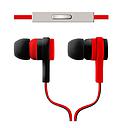 Audífonos Argom 3.5mm In-ear Ultimate Sound Effects con Micrófono Rojo