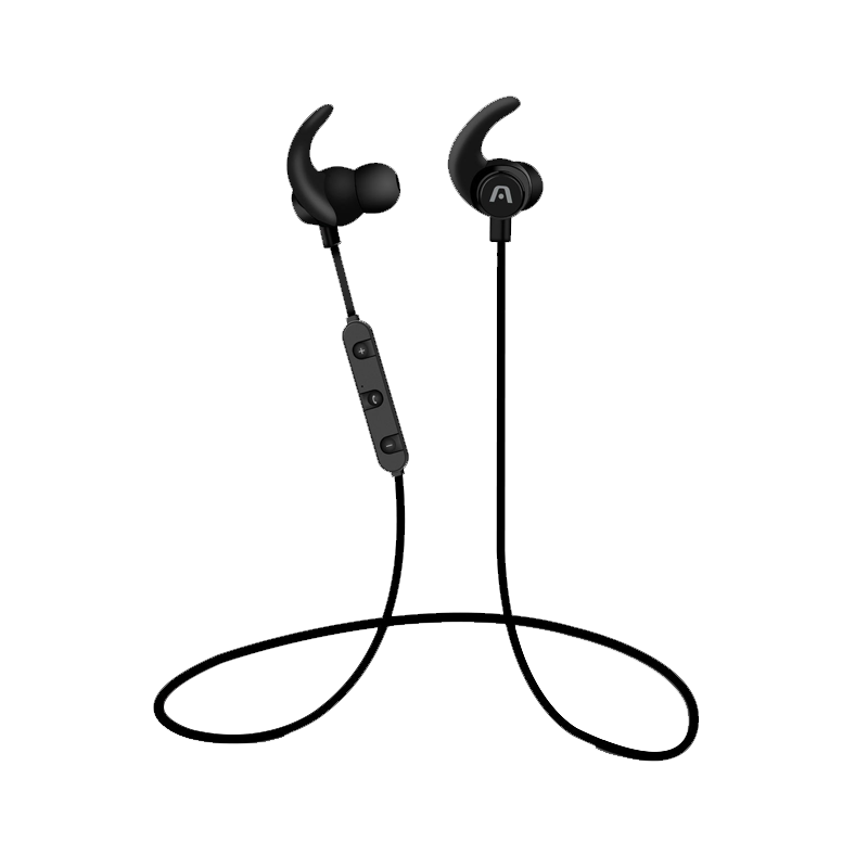 Audífonos Argom Bluetooth con Micrófono In-ear Ultimate Sound Fit Negro ARG-HS-2038BK