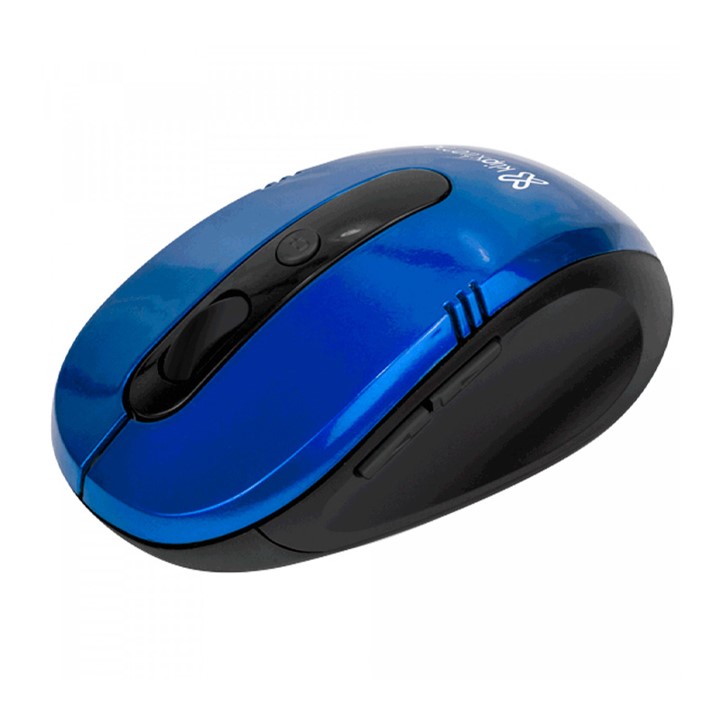 Mouse Inalámbrico Klip Xtreme Vector 3D Óptico 1600DPI Azul
