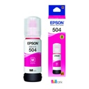 Botella de Tinta Epson T504 Magenta 70ml