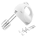 Batidora de Mano Oster 2499 de 5 Velocidades Blanca