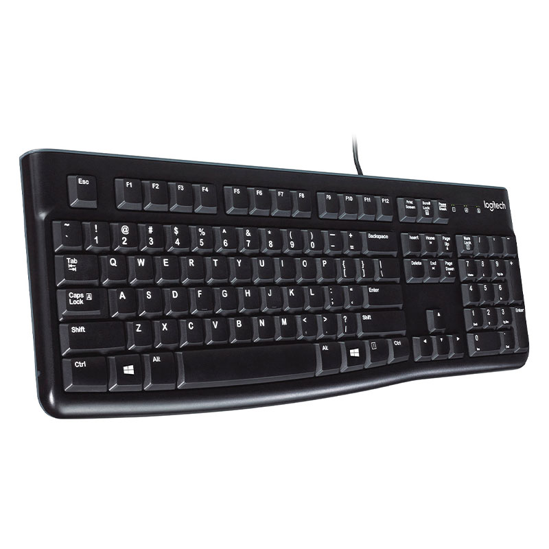 Teclado Alámbrico USB Logitech K120 Español Negro