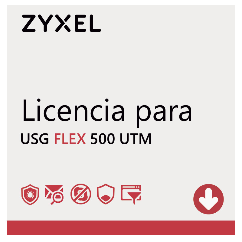 Licencia por 1 año para Zyxel USG FLEX 500 UTM Bundle