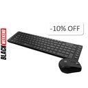 Teclado y Mouse Inalámbrico Klip Xtreme Revolution USB Negro Español