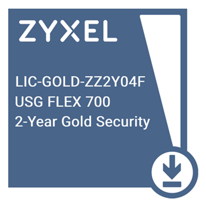 Licencia por 2 años para Zyxel USGFELX 700 UTM Gold Security