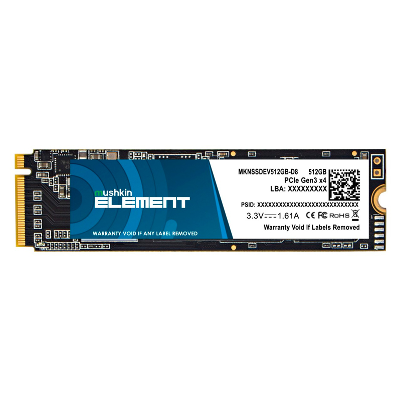 Unidad SSD M.2 2280 512GB Mushkin NVMe PCIe 2000 MB/s