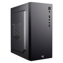 Case KME CM15KTRA001C Mini Torre Micro ATX Negro + Fuente de Poder 600W