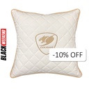 Cojín Cougar Cushion Lander Blanco/Dorado