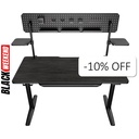 Escritorio de PC Cougar E-ODYSSEY Altura Ajustable Negro