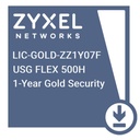 Licencia Zyxel USG FLEX 500H Gold Security UTM Bundle por 1 año