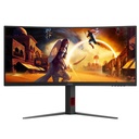Monitor 34" AOC CU34G4H WQHD 3440x1440 VA Curvo 240Hz HDMI DP