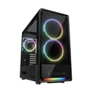 Case Gaming Cougar DUOAIR RGB Media Torre ATX Negro (Sin Fuente)