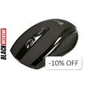 Mouse Inalámbrico Klip Xtreme Klever 3D Óptico 1600DPI Negro